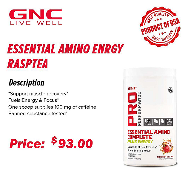 Essential Amino Enrgy Rasptea